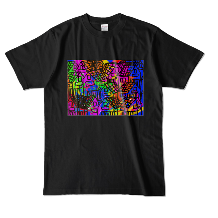 カラーTシャツ - L - ブラック (濃色)