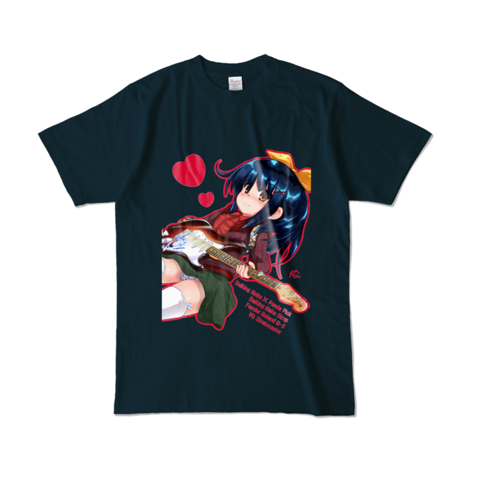 カラーTシャツ - L - ネイビー (濃色)