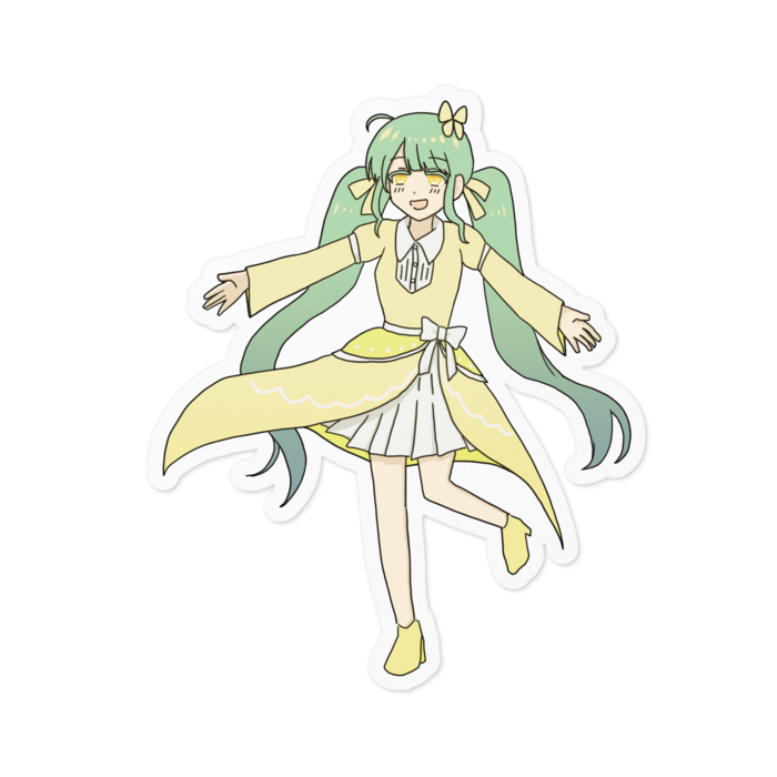 ステッカー - 100 x 100 (mm)