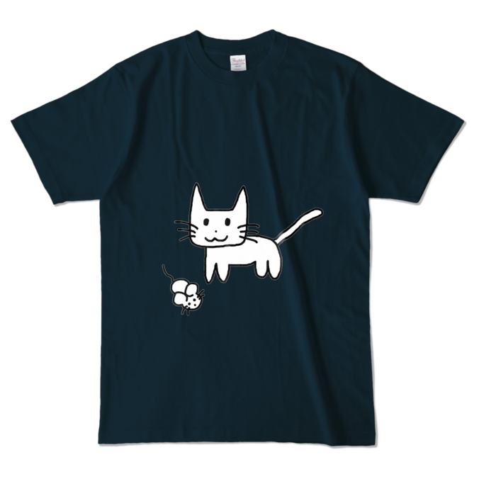 カラーTシャツ - L - ネイビー (濃色)
