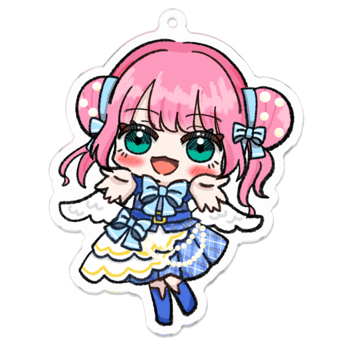 アクリルキーホルダー - 70 x 70 (mm)
