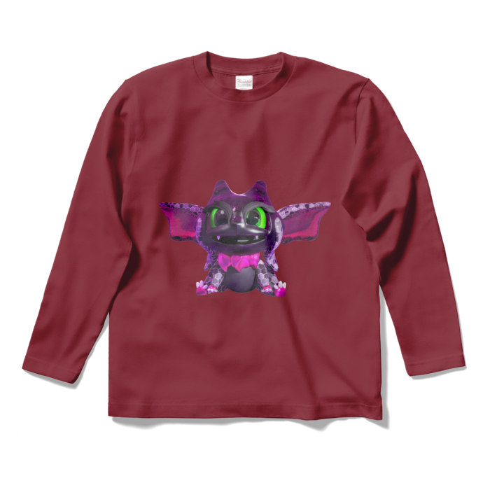 ロングスリーブTシャツ - S - バーガンディ