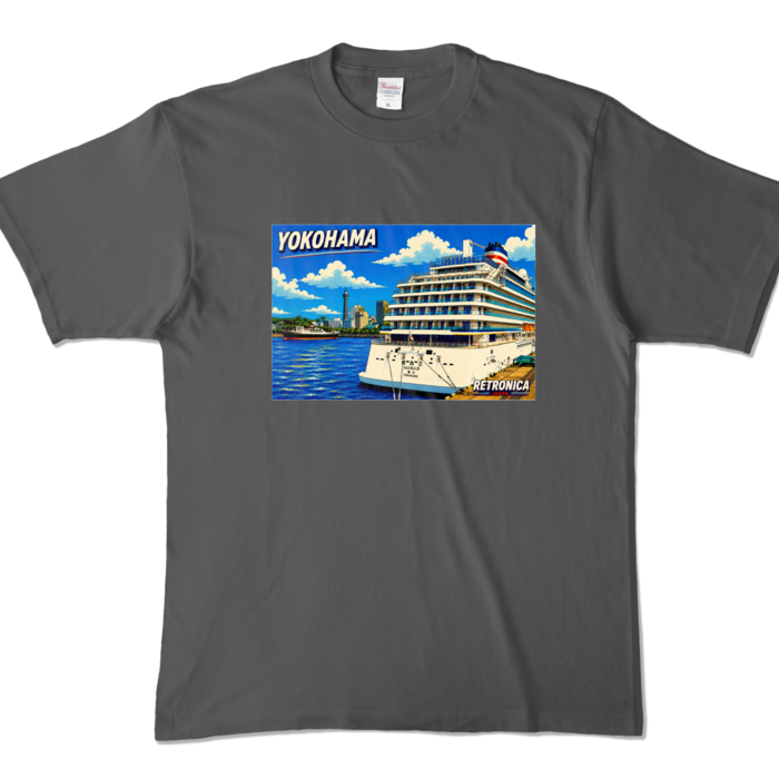 カラーTシャツ - XL - チャコール (濃色)