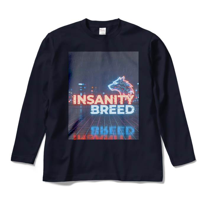 ロングスリーブTシャツ - M - ネイビー