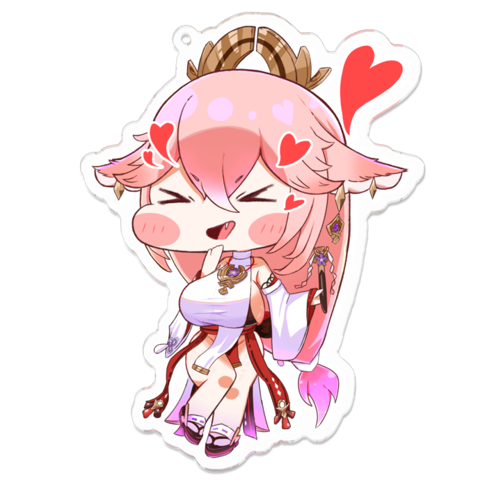 アクリルキーホルダー - 100 x 100 (mm)(2)