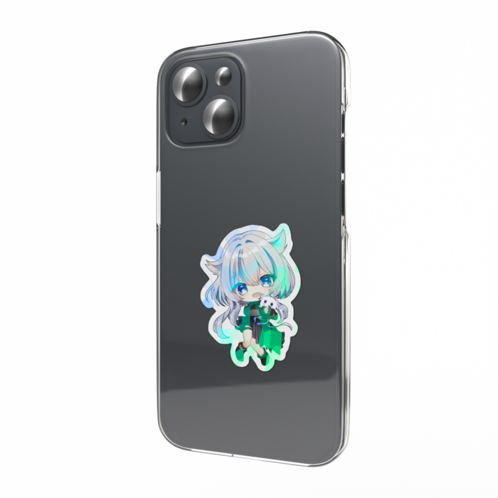 ホログラムスマホステッカー S