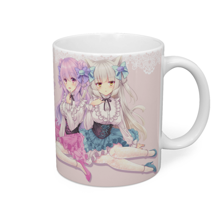 お菓子姫姉妹マグカップ Revoeme Store Booth
