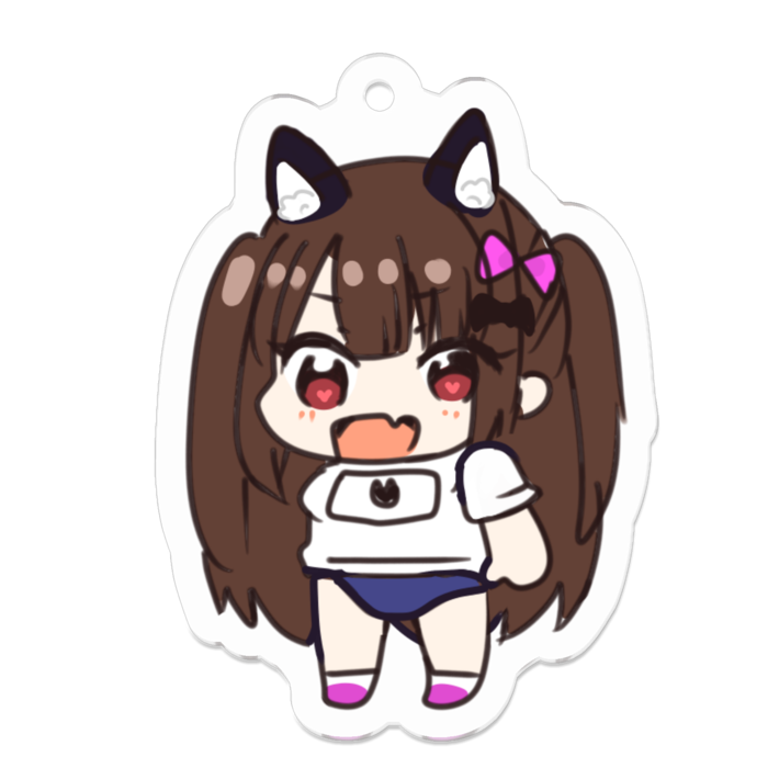 アクリルキーホルダー - 50 x 50 (mm)