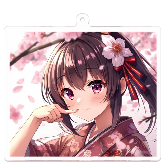 アクリルキーホルダー - 70 x 70 (mm)