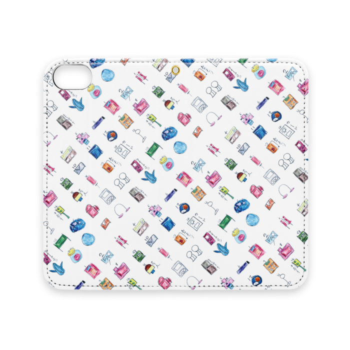 手帳型iPhoneケース（ベルトなし） - iPhone 7 / 8 / SE(第2・第3世代) - ストラップ穴 あり