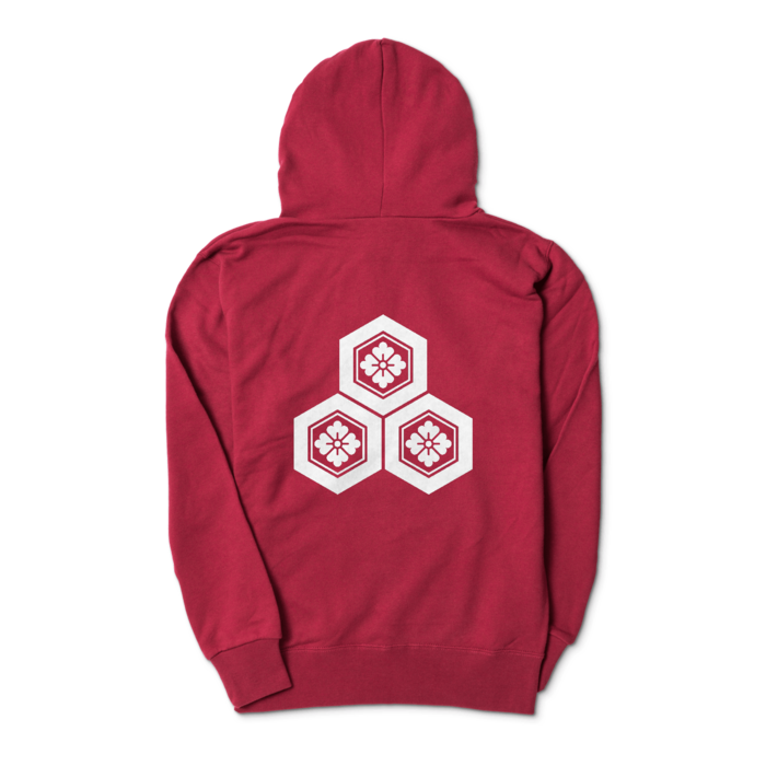 パーカー - S - バーガンディ