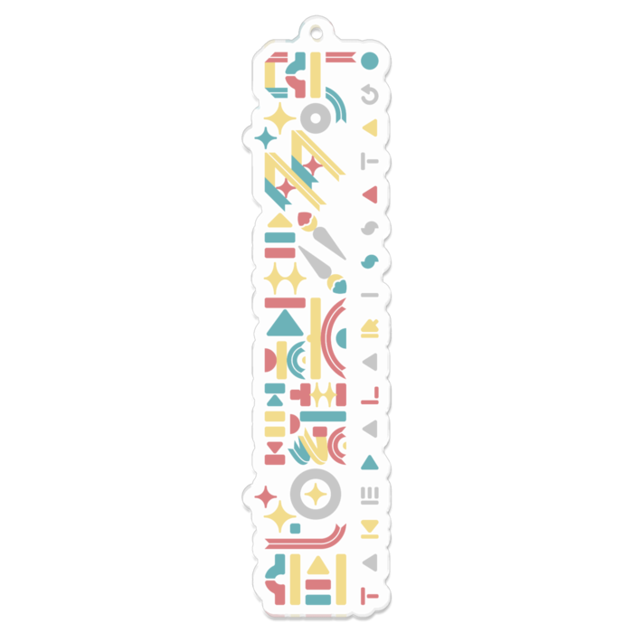 アクリルキーホルダー - 100 x 100 (mm)