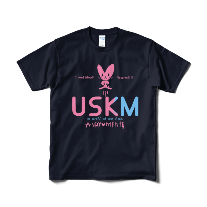 USKM Tシャツ - M - ネイビー