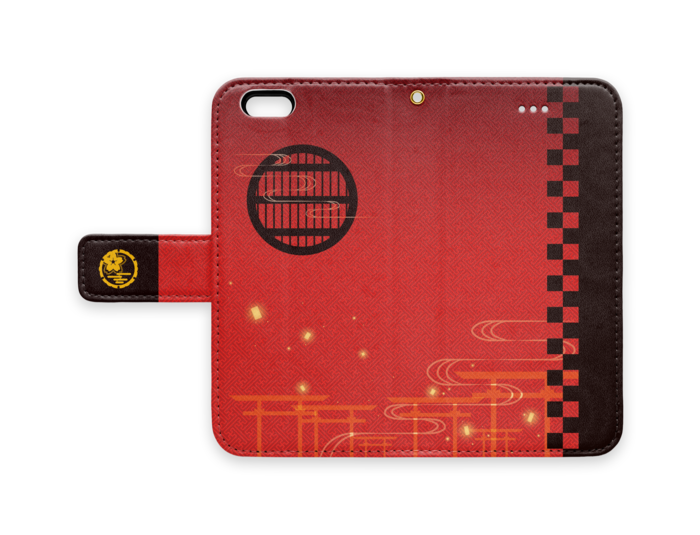 手帳型iPhoneケース - iPhone6 / 6s - ストラップ穴 あり