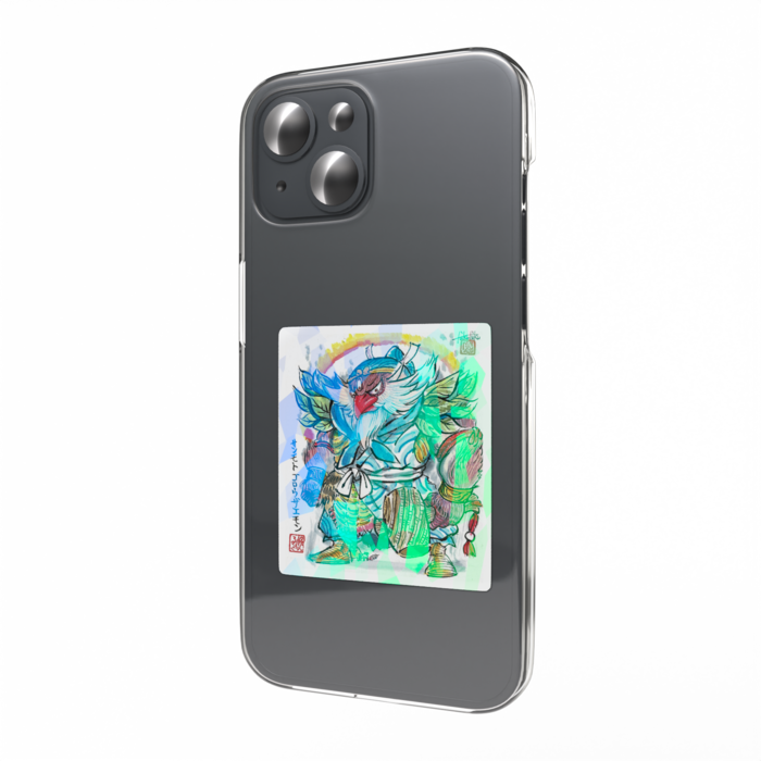 ホログラムスマホステッカー - 縦