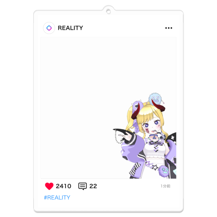 アクリルキーホルダー - 100 x 100 (mm)