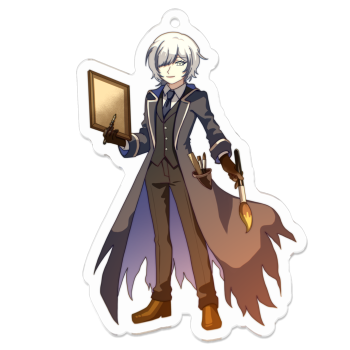 アクリルキーホルダー　70 x 70 (mm)