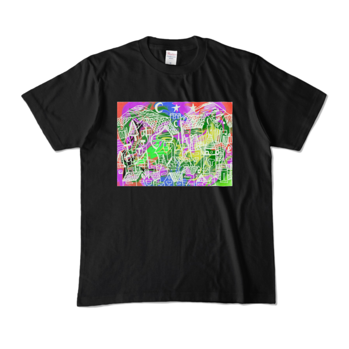 カラーTシャツ - M - ブラック (濃色)