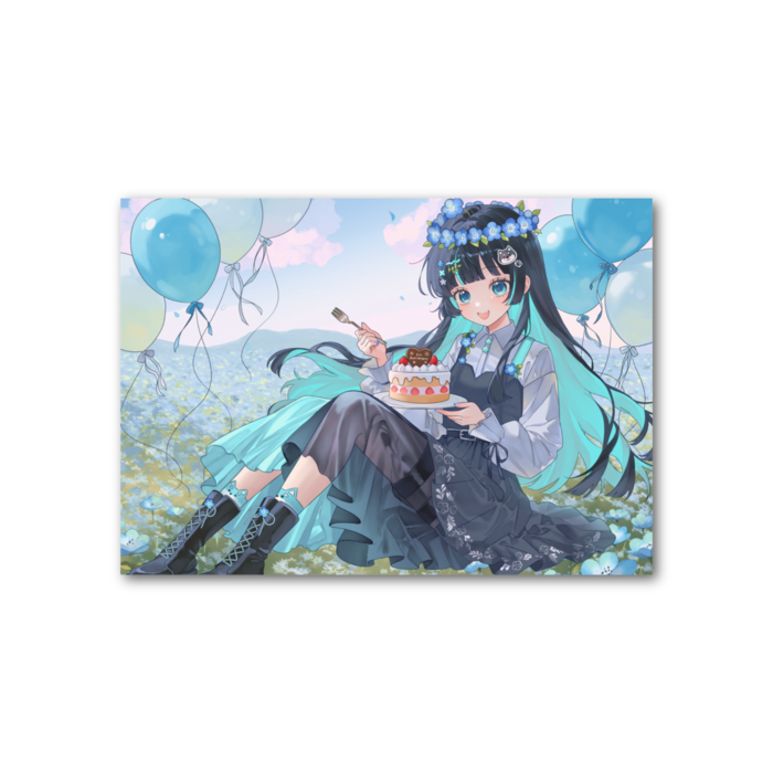 フォト風カード - 横 - 両面