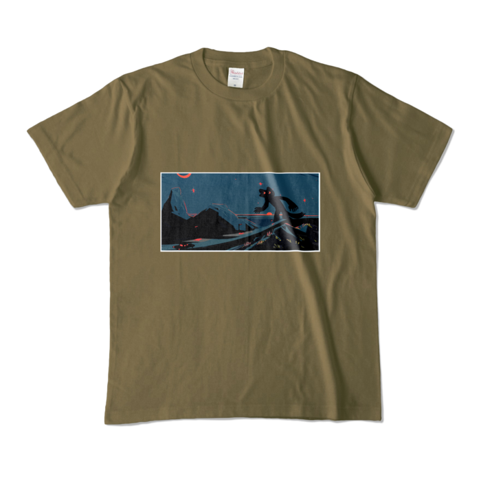 カラーTシャツ - M - オリーブ (濃色)