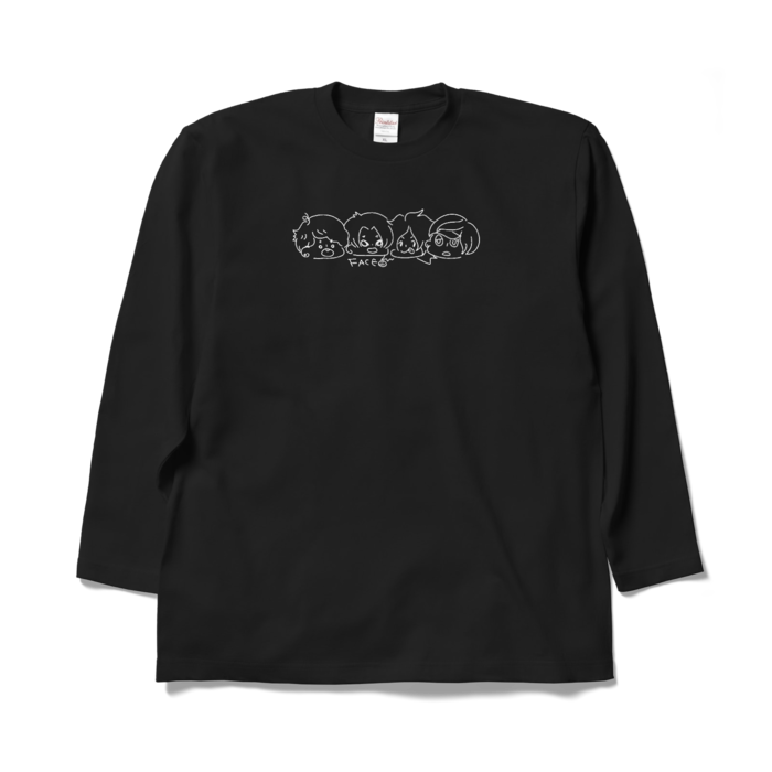 ロングスリーブTシャツ - XL - ブラック