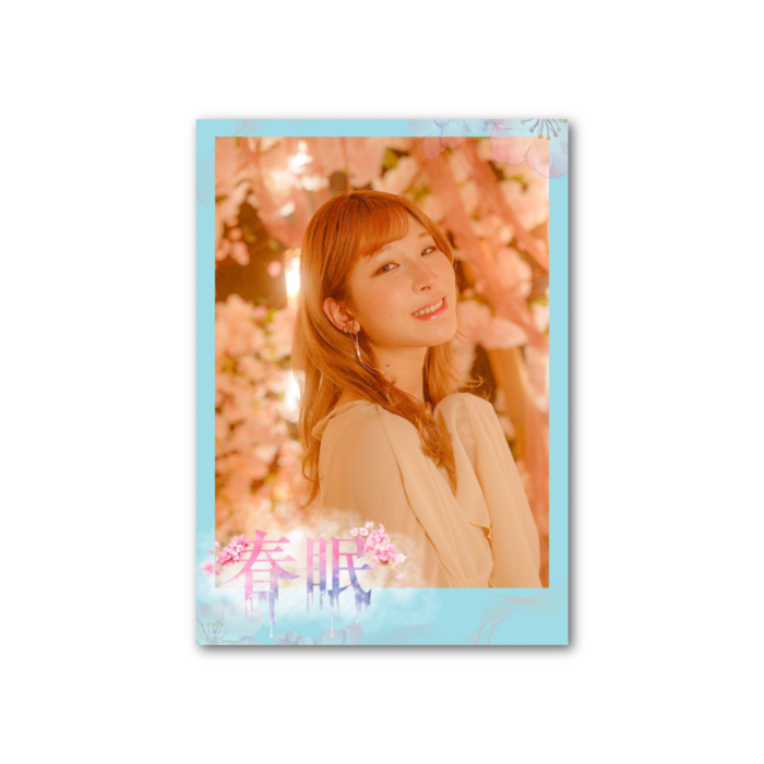 フォト風カード - 縦 - 片面