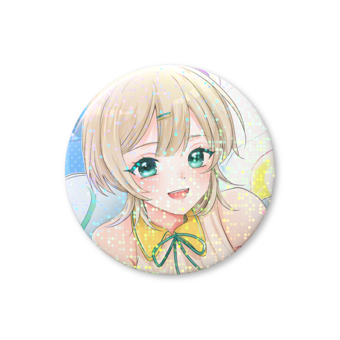 ホログラム缶バッジ - 56mm