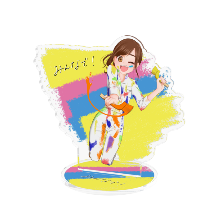 アクリルフィギュア - 100x100mm