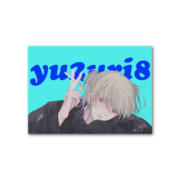 フォト風カード - 横 - 片面