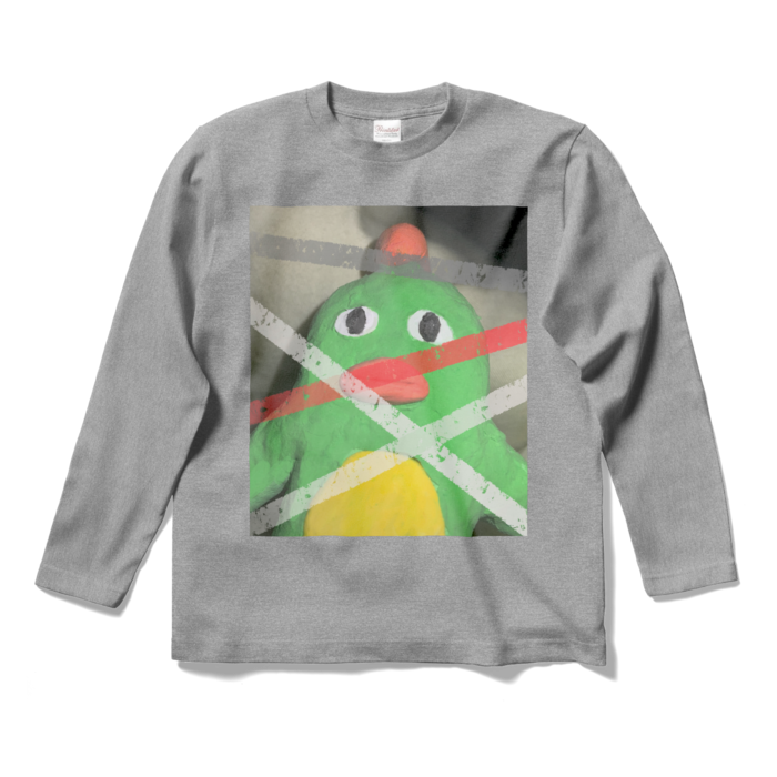 ロングスリーブTシャツ - S - 杢グレー