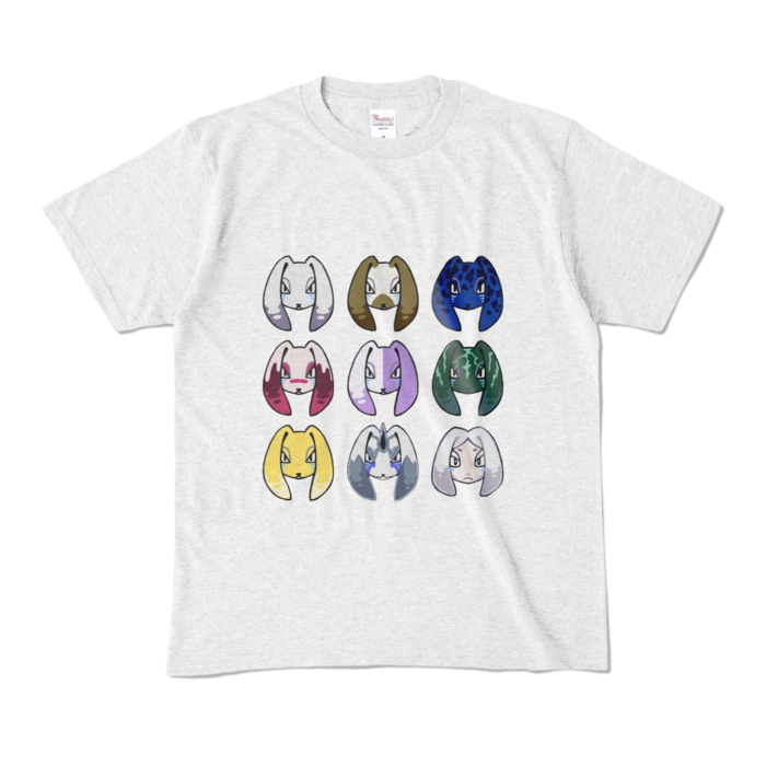 カラーTシャツ - M - アッシュ (淡色)