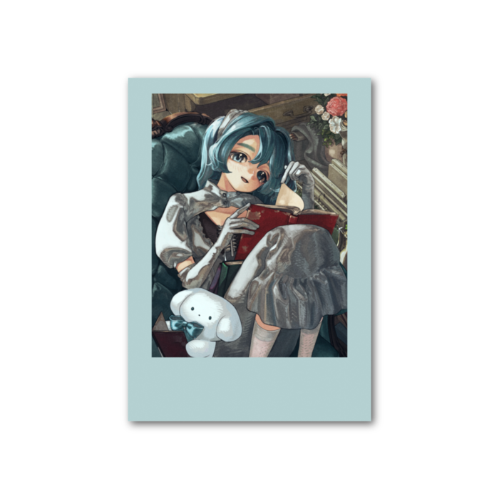 フォト風カード - 縦 - 片面