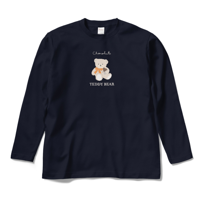 ロングスリーブTシャツ - M - ネイビー