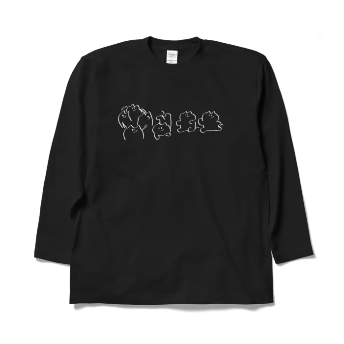 ロングスリーブTシャツ - XL - ブラック