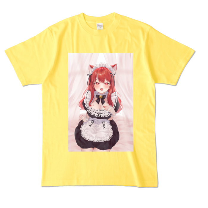カラーTシャツ - L - イエロー (濃色)