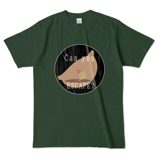 カラーTシャツ - L - フォレスト (濃色)