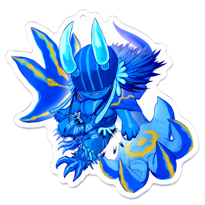 アクリルキーホルダー - 70 x 70 (mm)