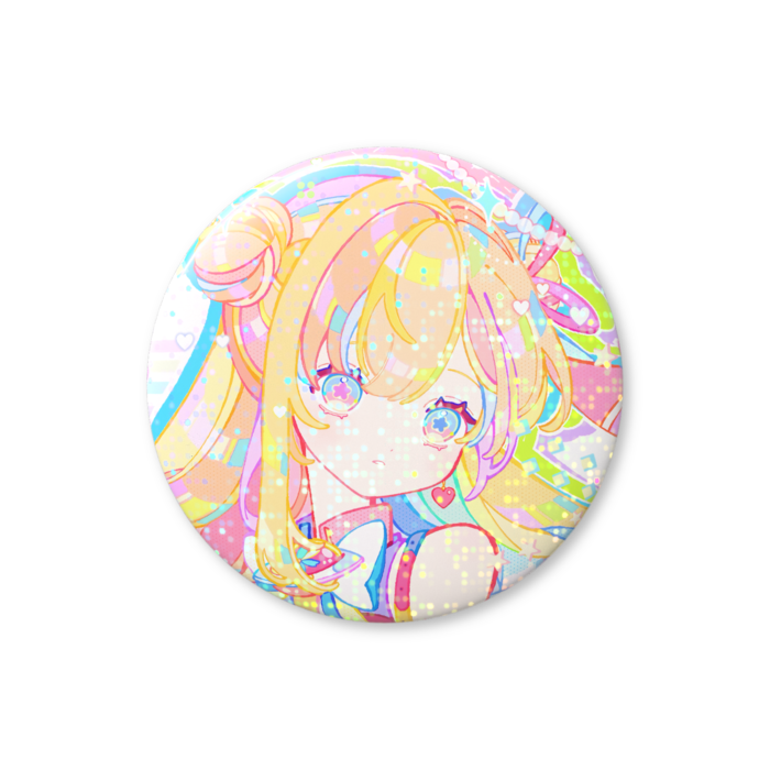 ホログラム缶バッジ - 56mm