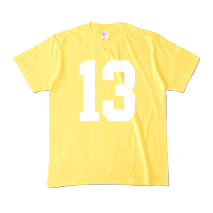 No.13 Tシャツ- M - イエロー