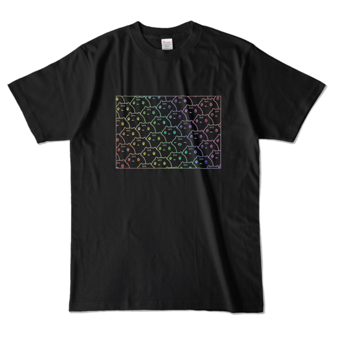 カラーTシャツ - L - ブラック (濃色)