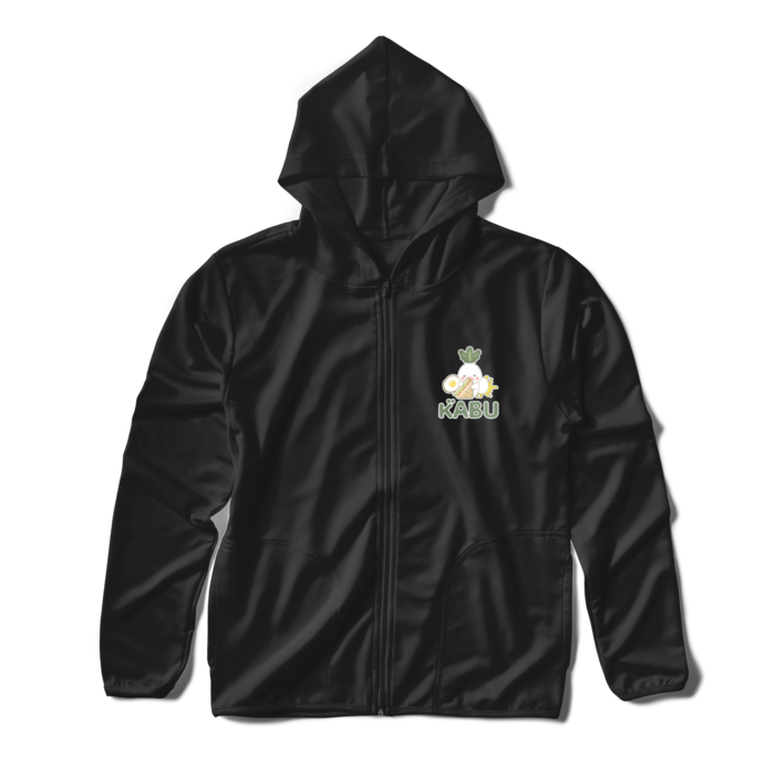 ジップパーカー - S - ブラック