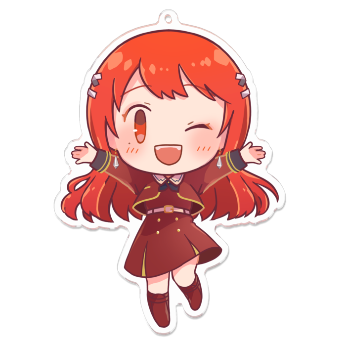 アクリルキーホルダー - 100 x 100 (mm)