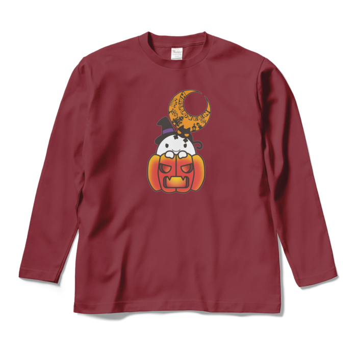 ロングスリーブTシャツ - M - バーガンディ