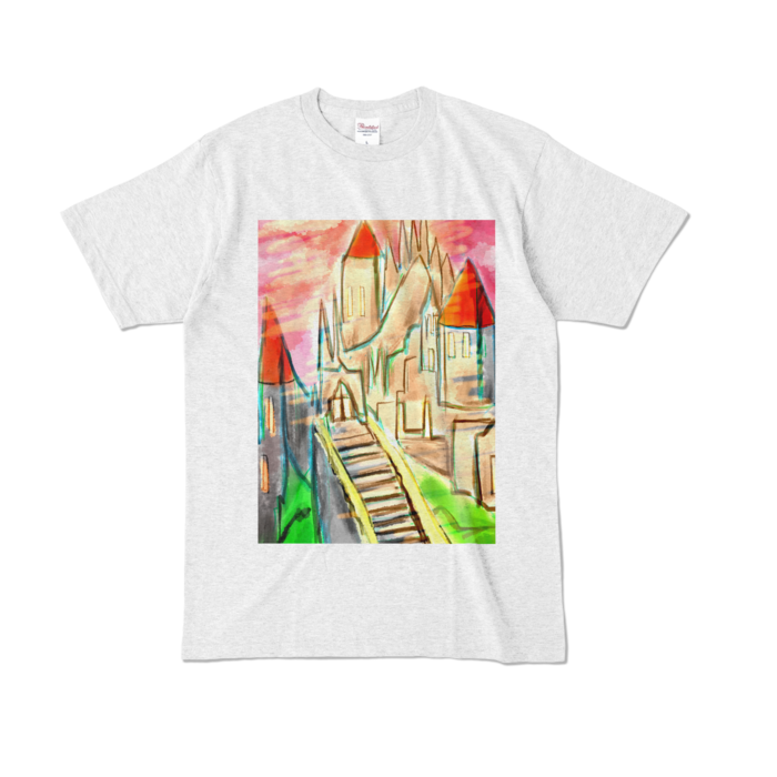 カラーTシャツ - L - アッシュ (淡色)