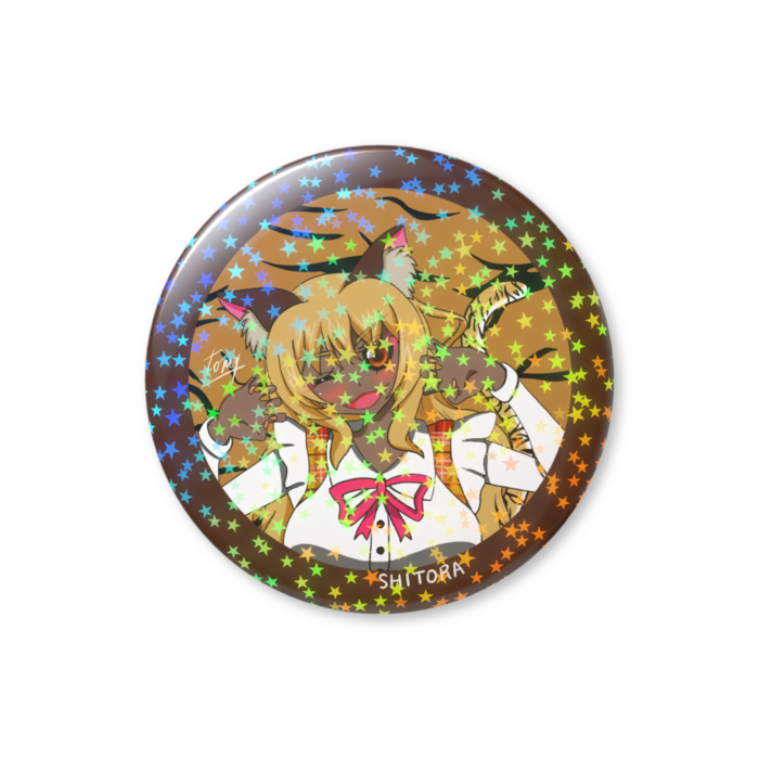 ホログラム缶バッジ - 76mm(1)