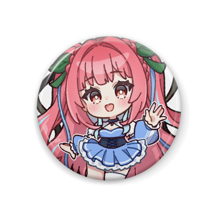 ニコっとミニキャラ缶バッジ - 44mm