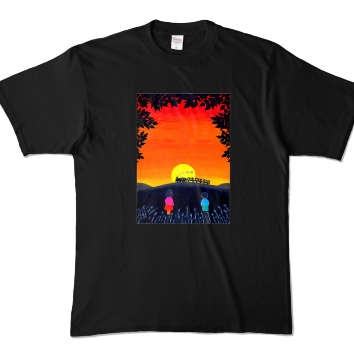 カラーTシャツ - XL - ブラック (濃色)