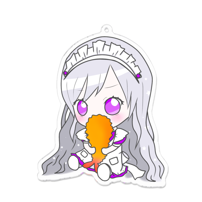 アクリルキーホルダー - 100 x 100 (mm)