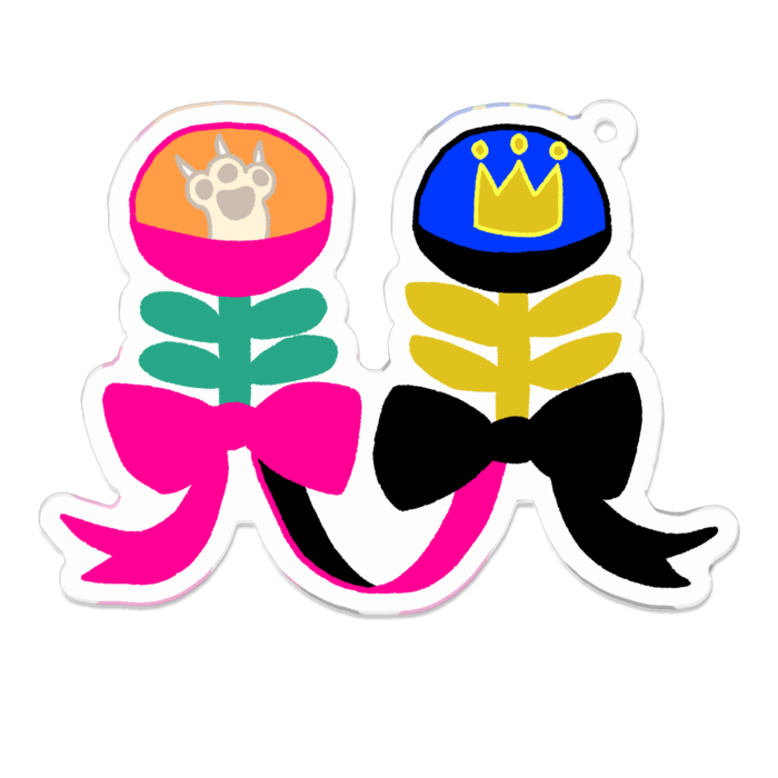 アクリルキーホルダー - 70 x 70 (mm)