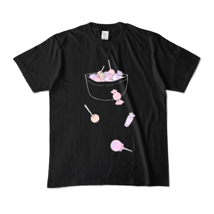 カラーTシャツ - M - ブラック (濃色)